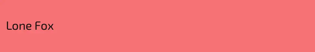 Lone Fox